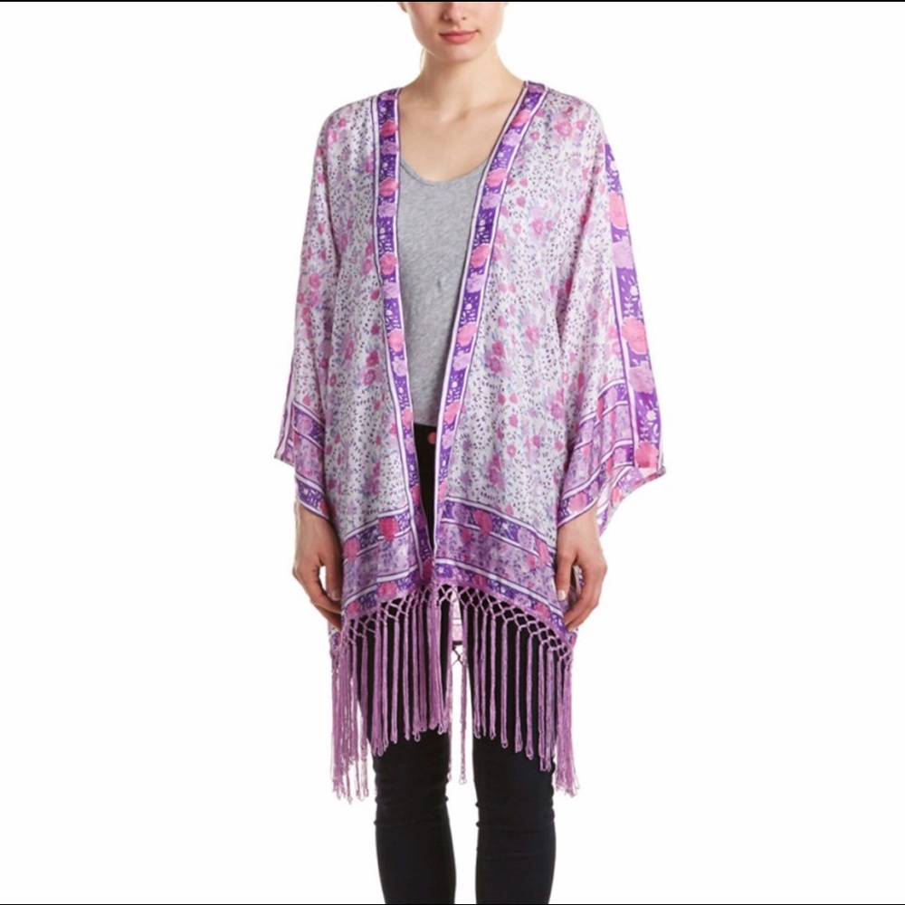 NWT Calypso 100% silk kimono